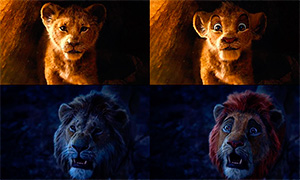 Персонажей фильма Король Лев сделали похожими на героев мультфильма