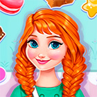 Игра для девочек: Кафе домашних сладостей от принцессы Анны