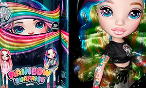 Новые игрушки со слаймами от MGA - фэшн КУКЛЫ в коллекции Rainbow Surprise Poopsies