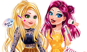 Игра для девочек: Яркий макияж для пяти Дисней Принцесс