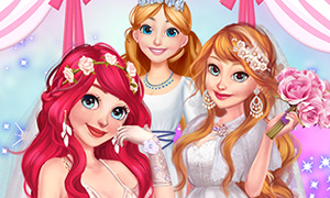 Игра: Свадебная трансформация Ариэль, Рапунцель, Эльзы и Анны
