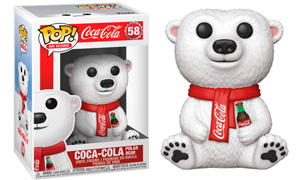 Фанко выпускает новую фигурку Funko POP с белым медведем из рекламы Кока Колы