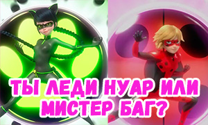 Тест: Ты Леди Нуар или Мистер Баг?