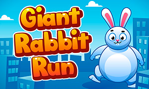 Игра для девочек: Бег огромного кролика