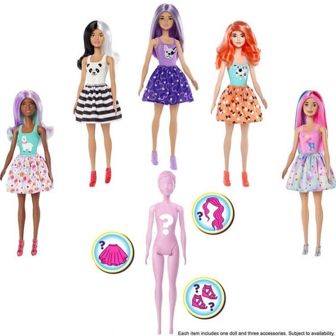 Кукла Barbie Color Reveal