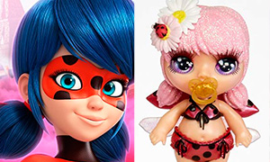Одна из кукол новой серии игрушек Пупси Rainbow Fantasy Friends похожа на Леди Баг. И да, она в наряде божьей коровки