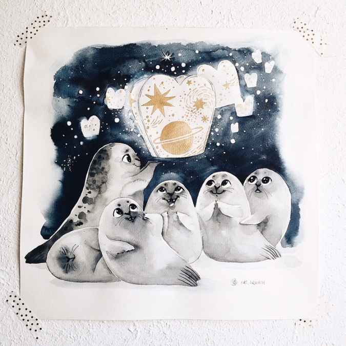 Звездные тюлени kat_branch