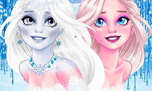 Игра: Новый макияж для Эльзы в стиле Снежной Королевы