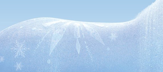 Детали снежной версии духа воды - коня Нокка на новой картинке с Эльзой из Холодного Сердца 2