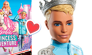 Принц Кен - первая кукла по новому мультфильму Барби  «Барби Приключения Принцессы»