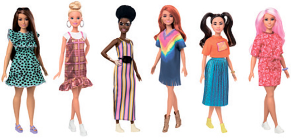 Барби Fashionistas 2020