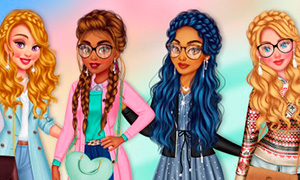 Игра: Принцессы Аврора, Золушка, Жасмин и Тиана выбирают новые весенние наряды