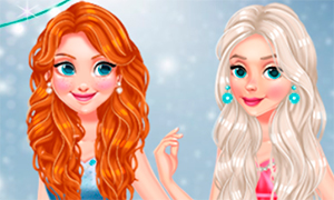 Игра Холодное Сердце: Макияж и наряд для идеальной зимней фото в инстаграм для Эльзы и Анны