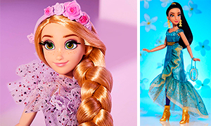 Новые куклы в коллекции принцесс Style Series: Рапунцель, Жасмин и Аврора