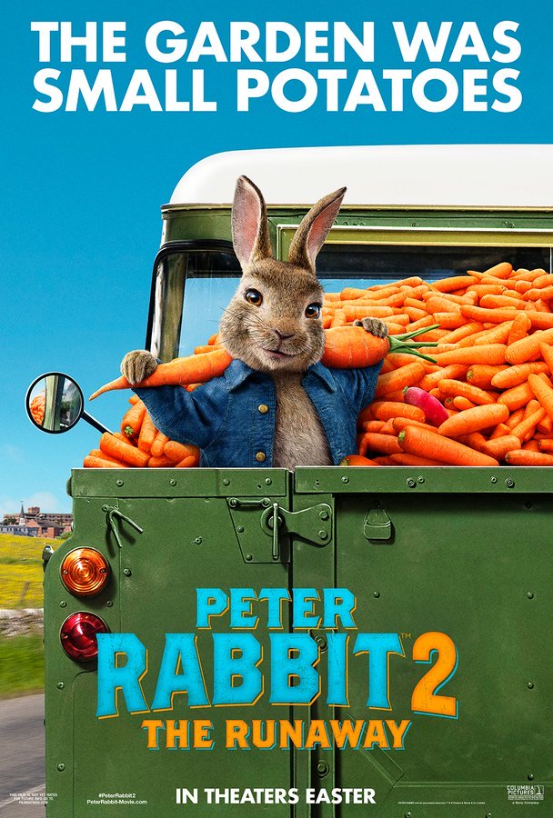 Кролик Питер 2 постер