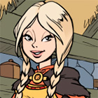 Игра: создай своего персонажа девушку викинга, испанку, египтянку, римлянку в стиле комиксов про Астерикса