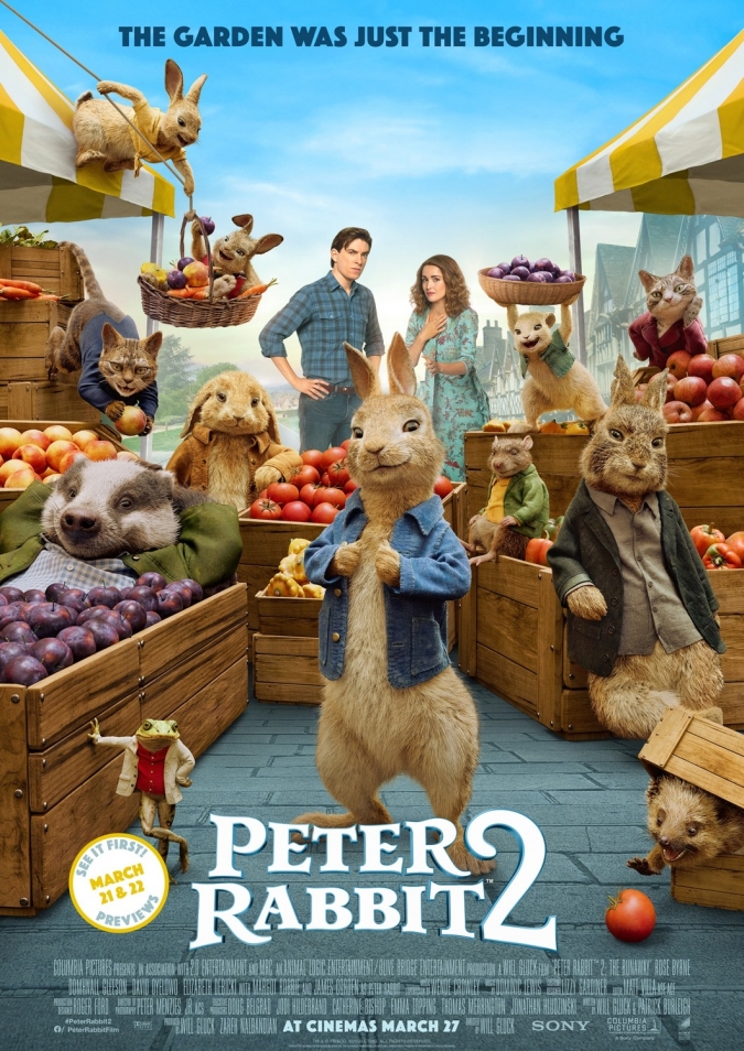 Кролик Питер 2 постер