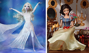Куклы Дисней Принцесс в красивых фотографиях, вдохновленных их мультфильмами