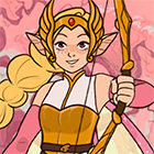 Игра: Создай героиню в стиле мультфильма «Ши-Ра и непобедимые принцессы»