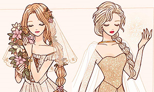 Свадебные арты Дисней Принцесс