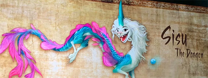 Первый взгляд на человеческое обличье дракона из мультфильма "Райя и Последний Дракон"