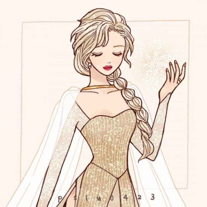 Свадебные арты - картинки с принцессами Дисней