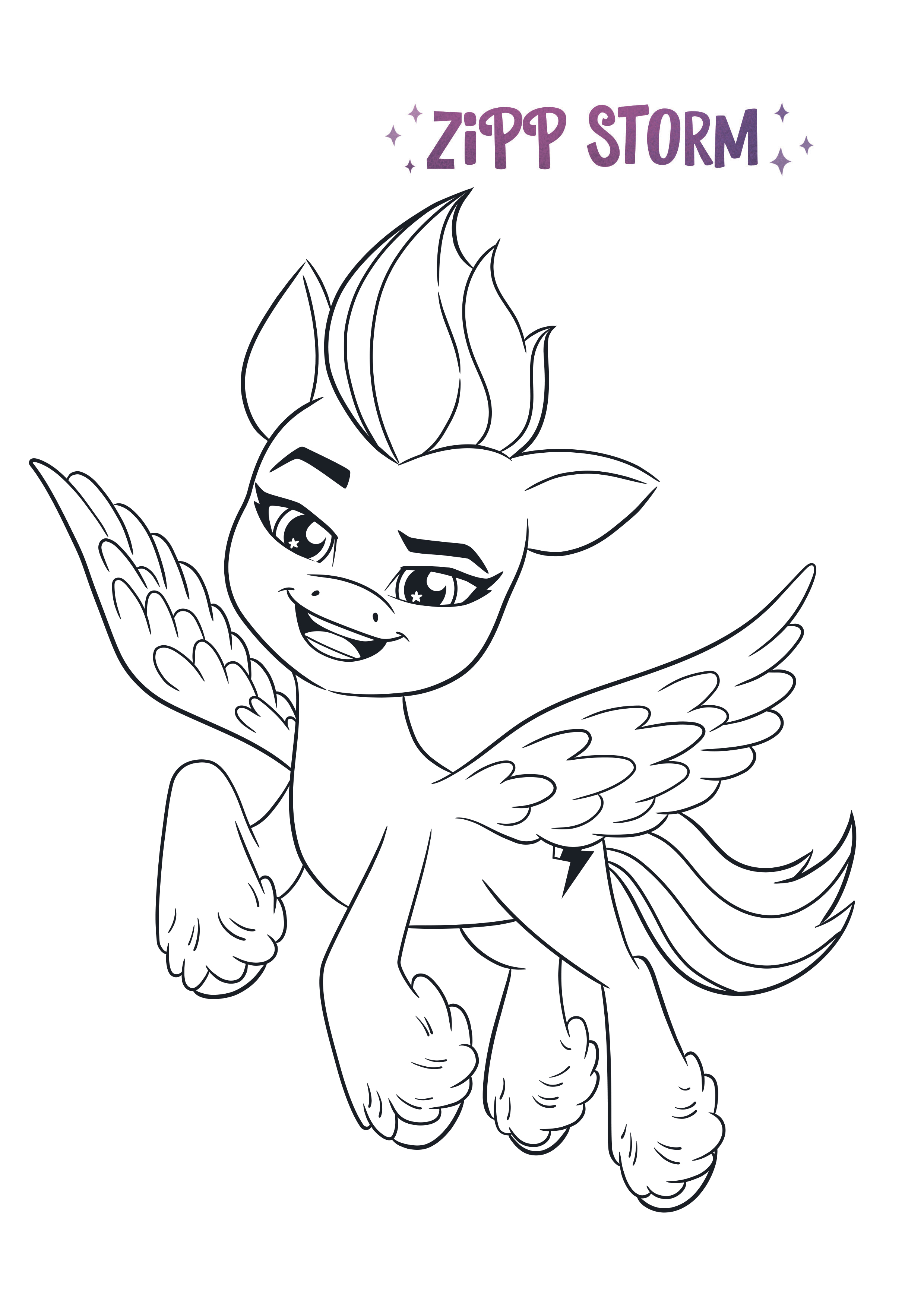 Мой маленький пони: Новое поколение 2021 раскраски с героями ...