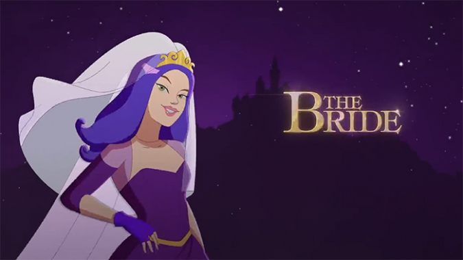 Дисней Наследники Королевская Свадьба - анимационный финал всей истории