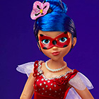 Коллекционнная кукла Маринетт в бальном платье со съемной маской из мультфильма Леди Баг и Супер-Кот: Пробуждение