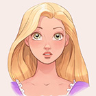Игра создай аватар в стиле принцессы Дисней