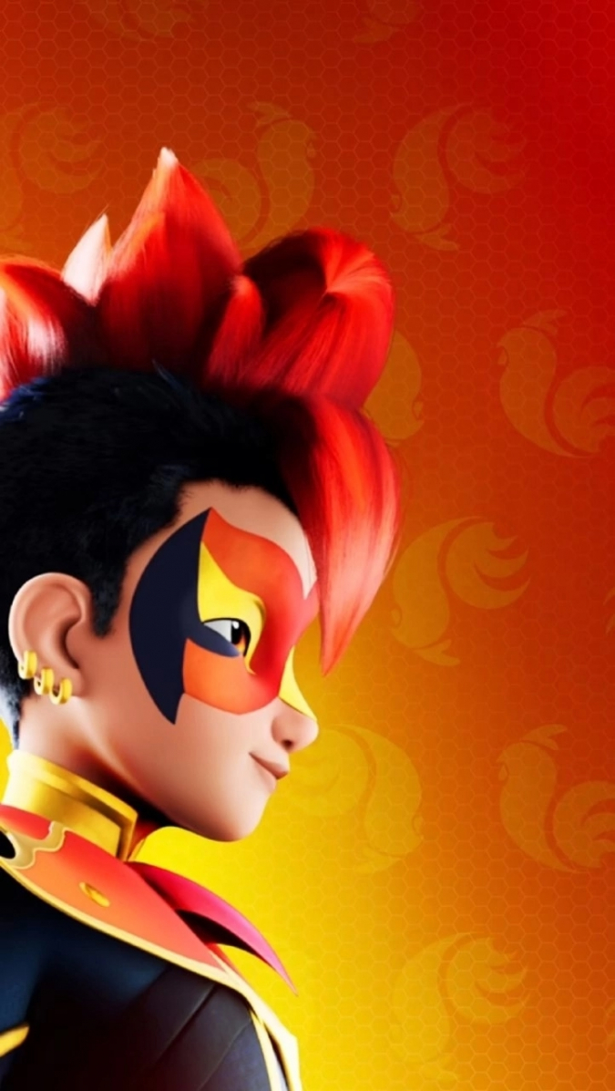 Леди Баг и Супер Кот 6 сезон: обои на телефон с владельцами камней в трансформации