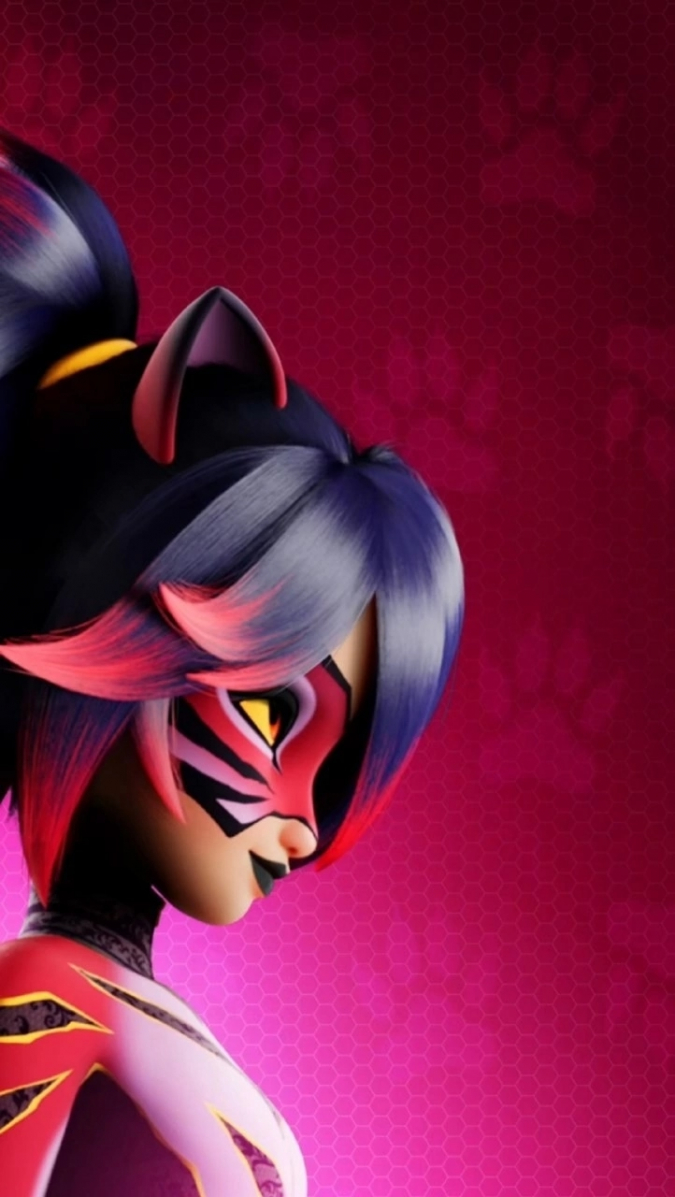 Леди Баг и Супер Кот 6 сезон: обои на телефон с владельцами камней в трансформации