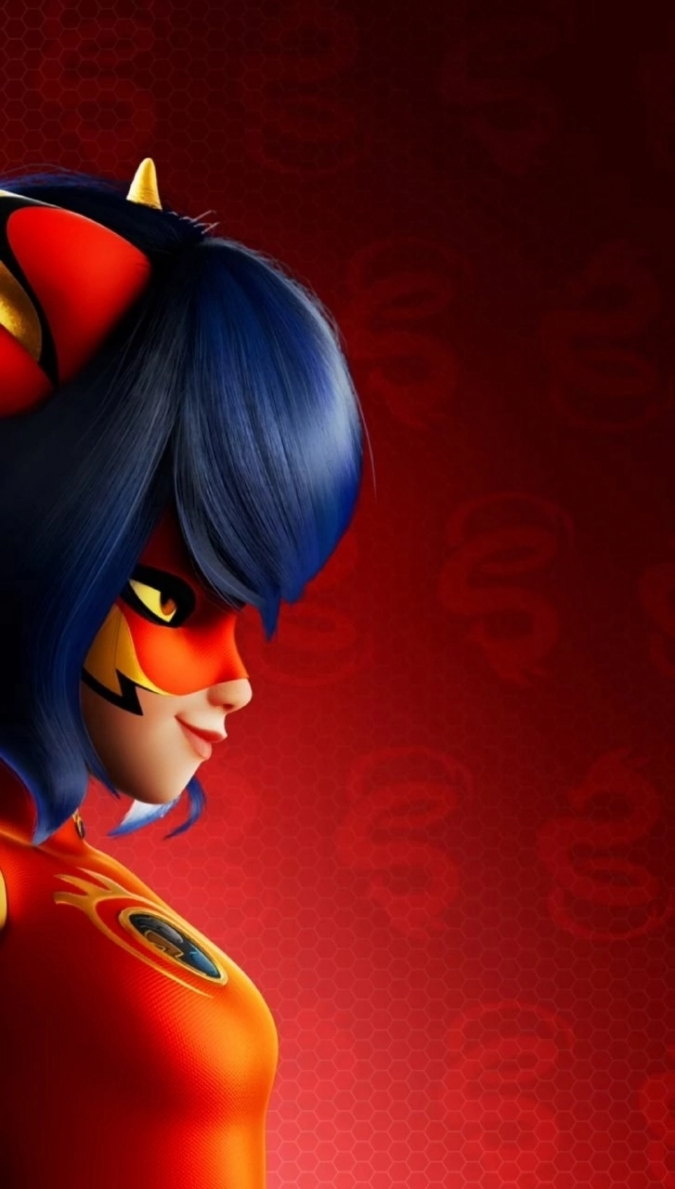 Леди Баг и Супер Кот 6 сезон: обои на телефон с владельцами камней в трансформации