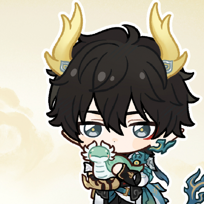 Honkai: Star Rail новые чиби иллюстрации с версиями Дань Хэна, включая новую Освободителя Пустошей и Пожирателя Луны аватарки