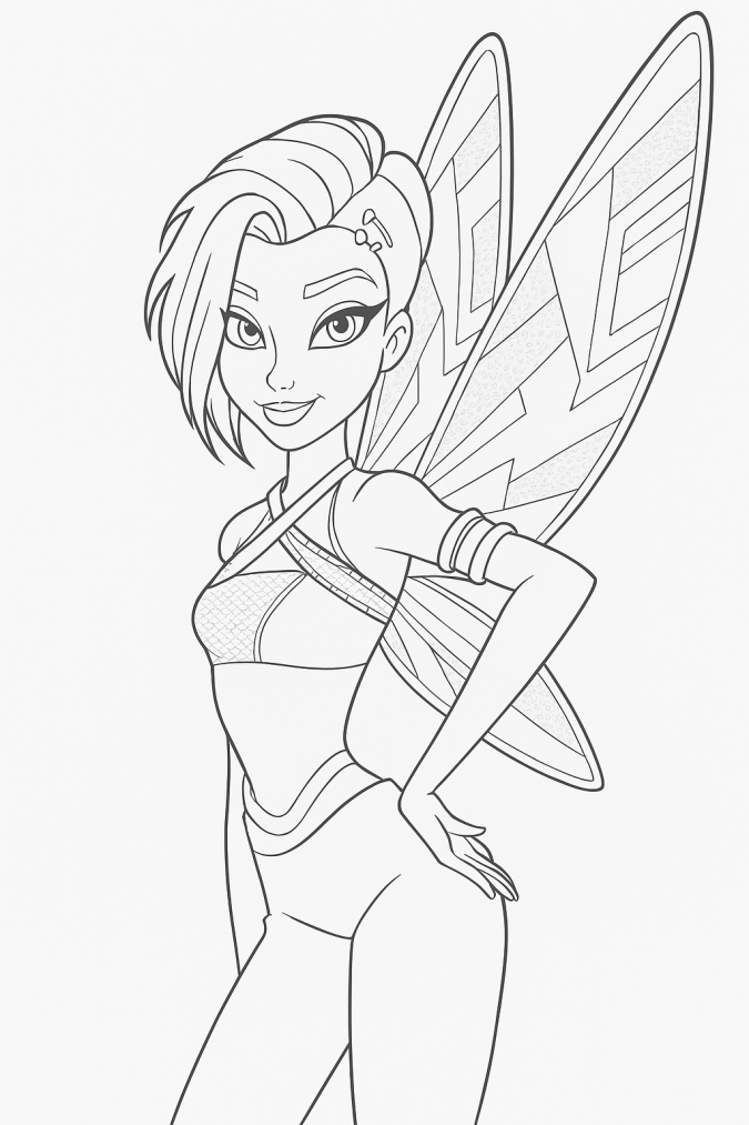 Раскраски Винкс Клуб 2025 — Магия возвращается Перезапуск мультсериала