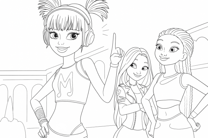 Раскраски Винкс Клуб 2025 — Магия возвращается Перезапуск мультсериала