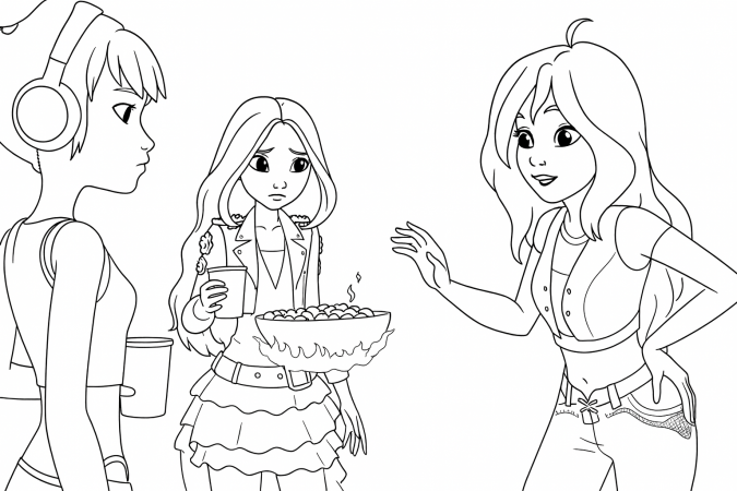 Раскраски Винкс Клуб 2025 — Магия возвращается Перезапуск мультсериала