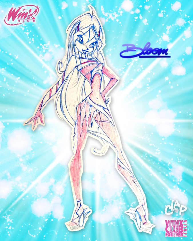 Винкс Клуб концепт арты превращения Беливикс