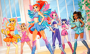 Винкс Перезапуск официальные 2D иллюстрации из книг