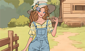 Фермерская эстетика игра одевалка в стиле деревенского уюта