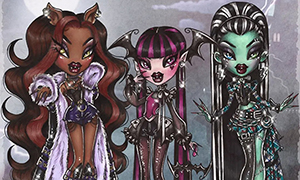 Культовые героини  Monster High в новом видении