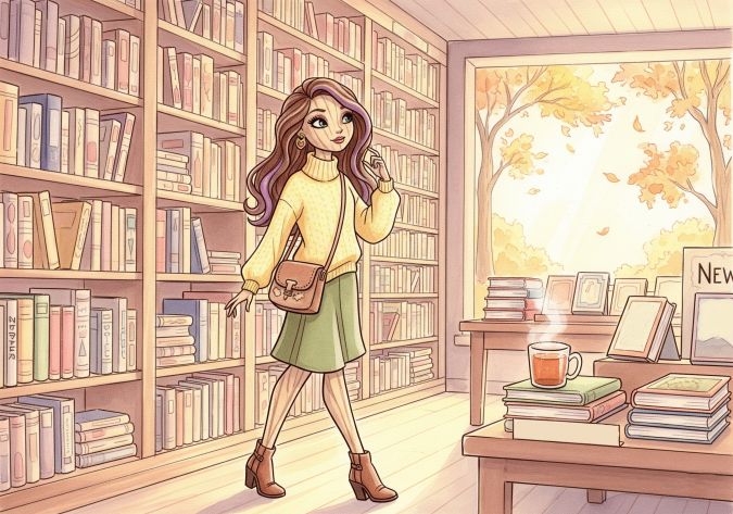 Ever After High арты и обои осень и современные наряды