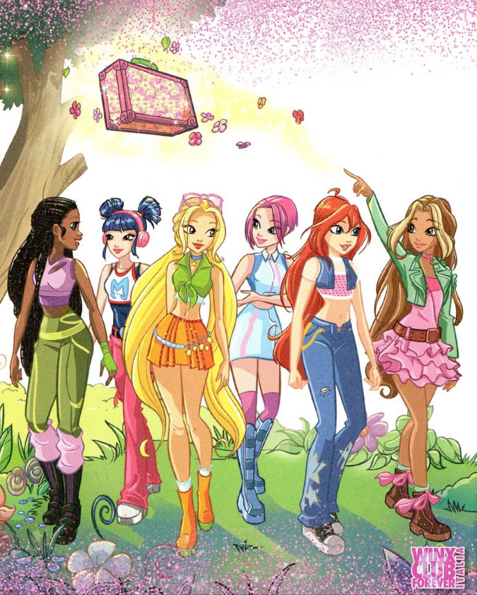 Winx Club Reboot 2d illustrations