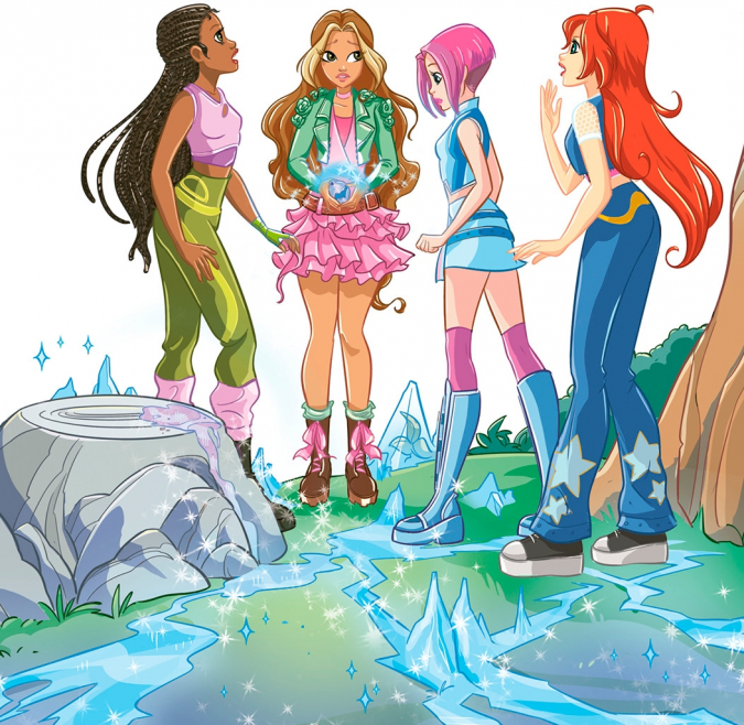 Winx Club Reboot 2d illustrations