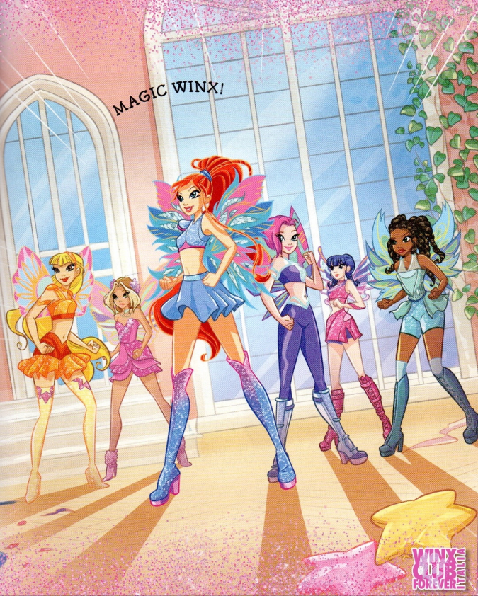 Winx Club Reboot 2d illustrations