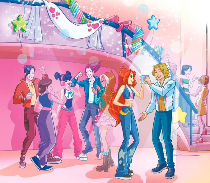 Winx Club Reboot 2d illustrations