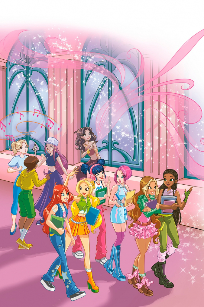 Winx Club Reboot 2d illustrations