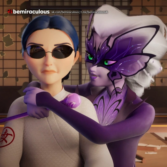 Леди Баг и Супер Кот Лила Хризалида