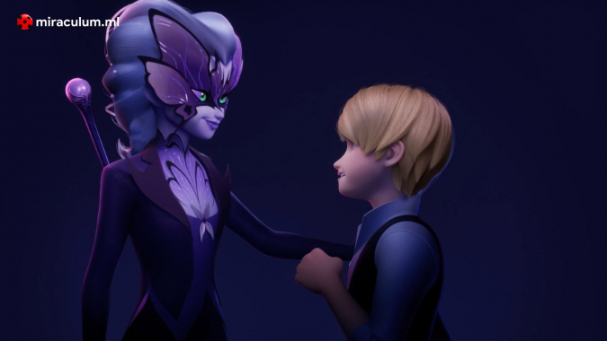 Леди Баг и Супер Кот Лила Хризалида