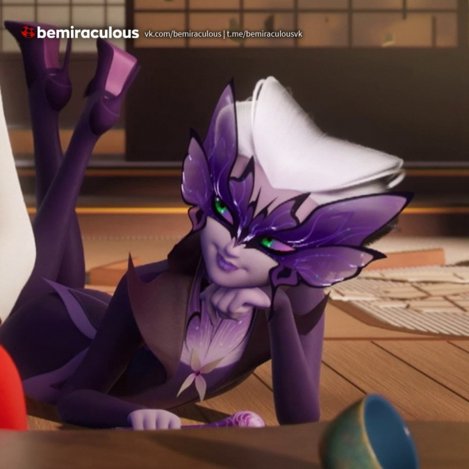 Леди Баг и Супер Кот Лила Хризалида